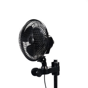 6 Inch Oscillating Clip Fan for Grow Tent - 2 Speeds Quiet